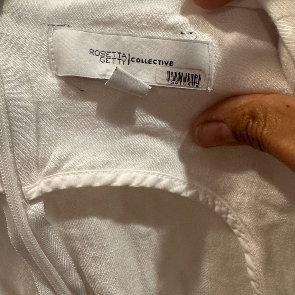 Rosetta Getty Ivory Jumpsuit - Picture 5 of 6